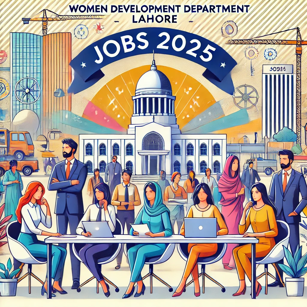 Women Development Department Lahore Jobs 2025 "