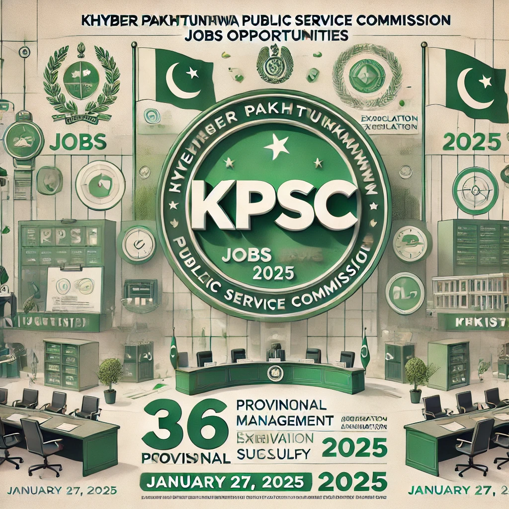 Khyber Pakhtunkhwa Public Service Commission (KPPSC) Jobs 2025