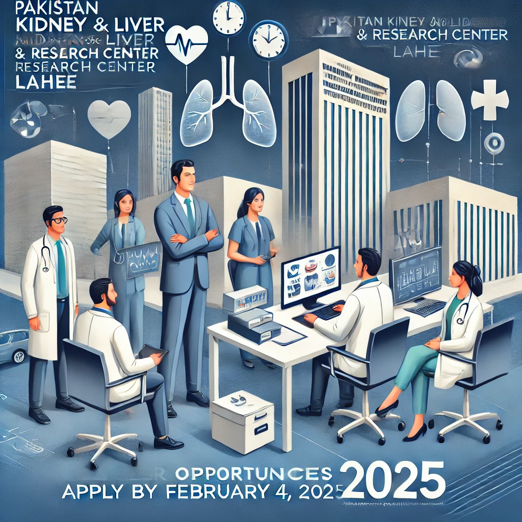 Pakistan Kidney Center Lahore Jobs 2025